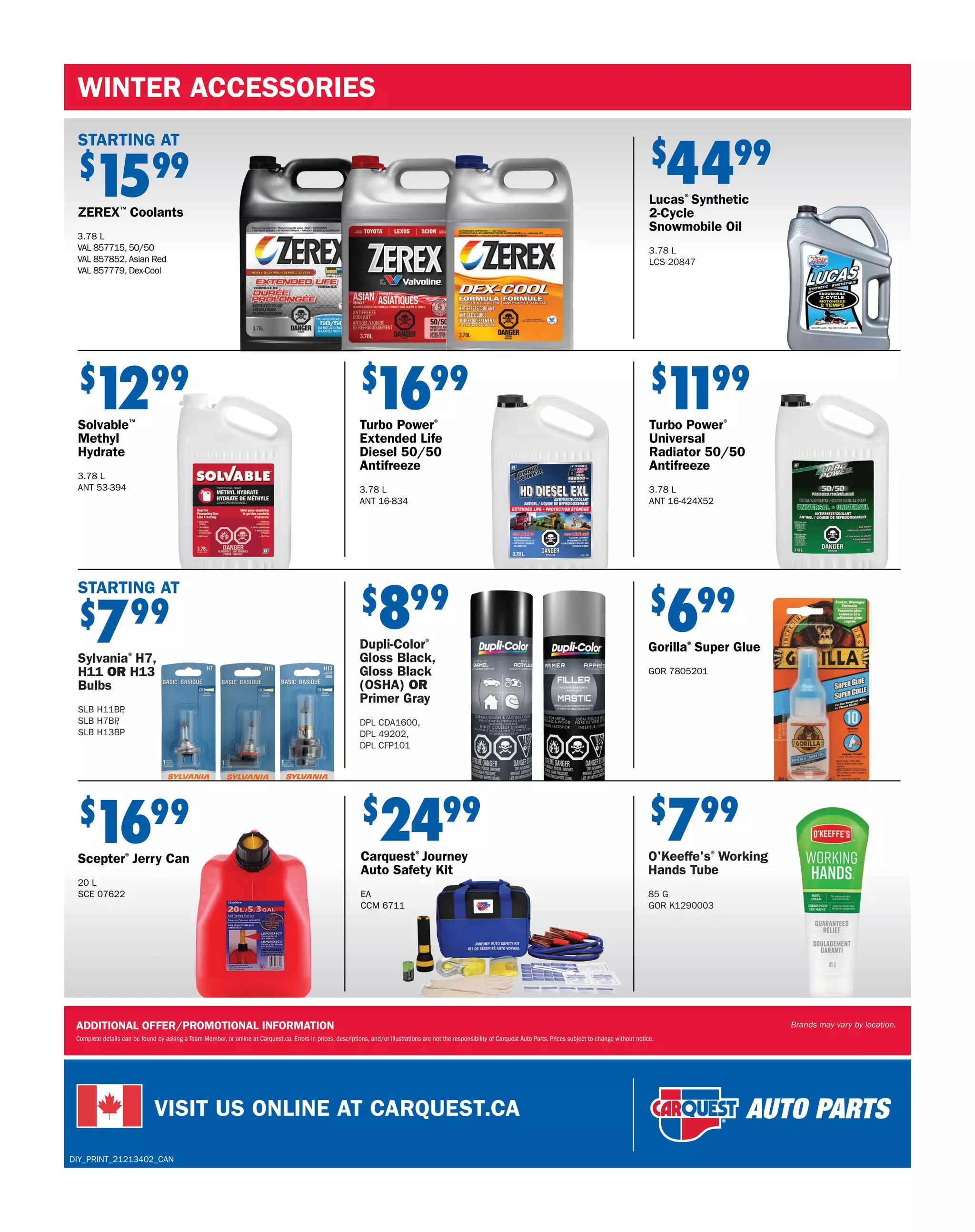 Auto Parts Fyler CarQuest PetesPaint.ca