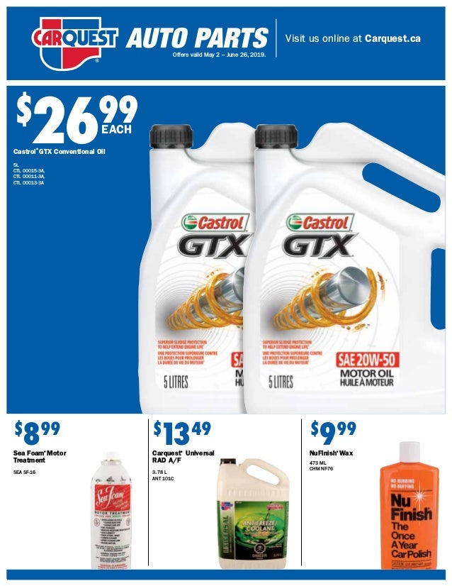 Auto Parts Fyler CarQuest AutoBarn.ca