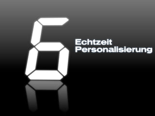 Echtzeit
Personalisierung
 