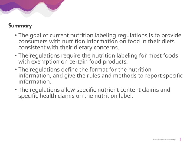Cqb10603 Chapter 1 3 Nutritional Labelling Pptx