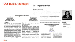 Our Basic Approach
5
 