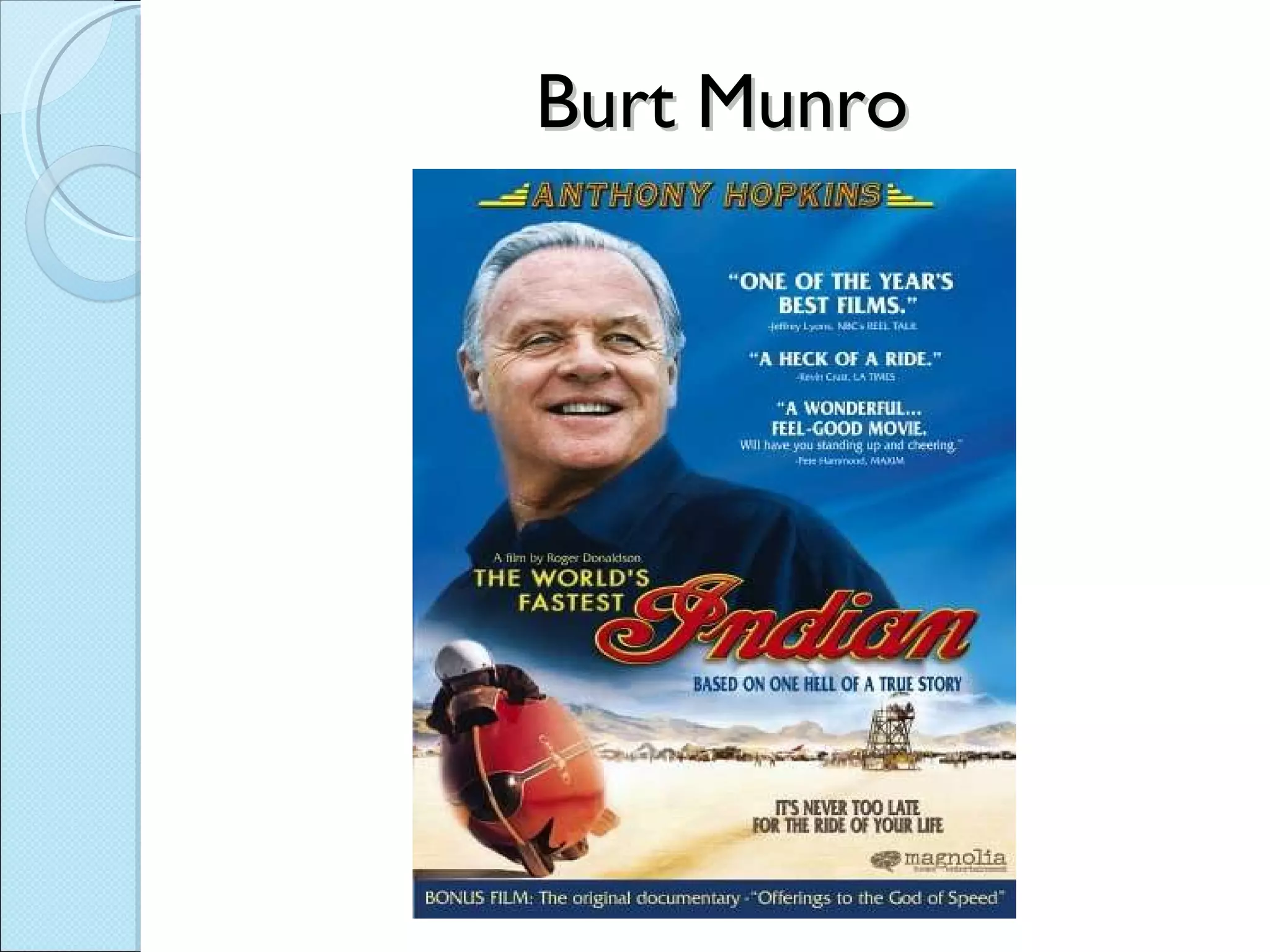 Burt Munro 