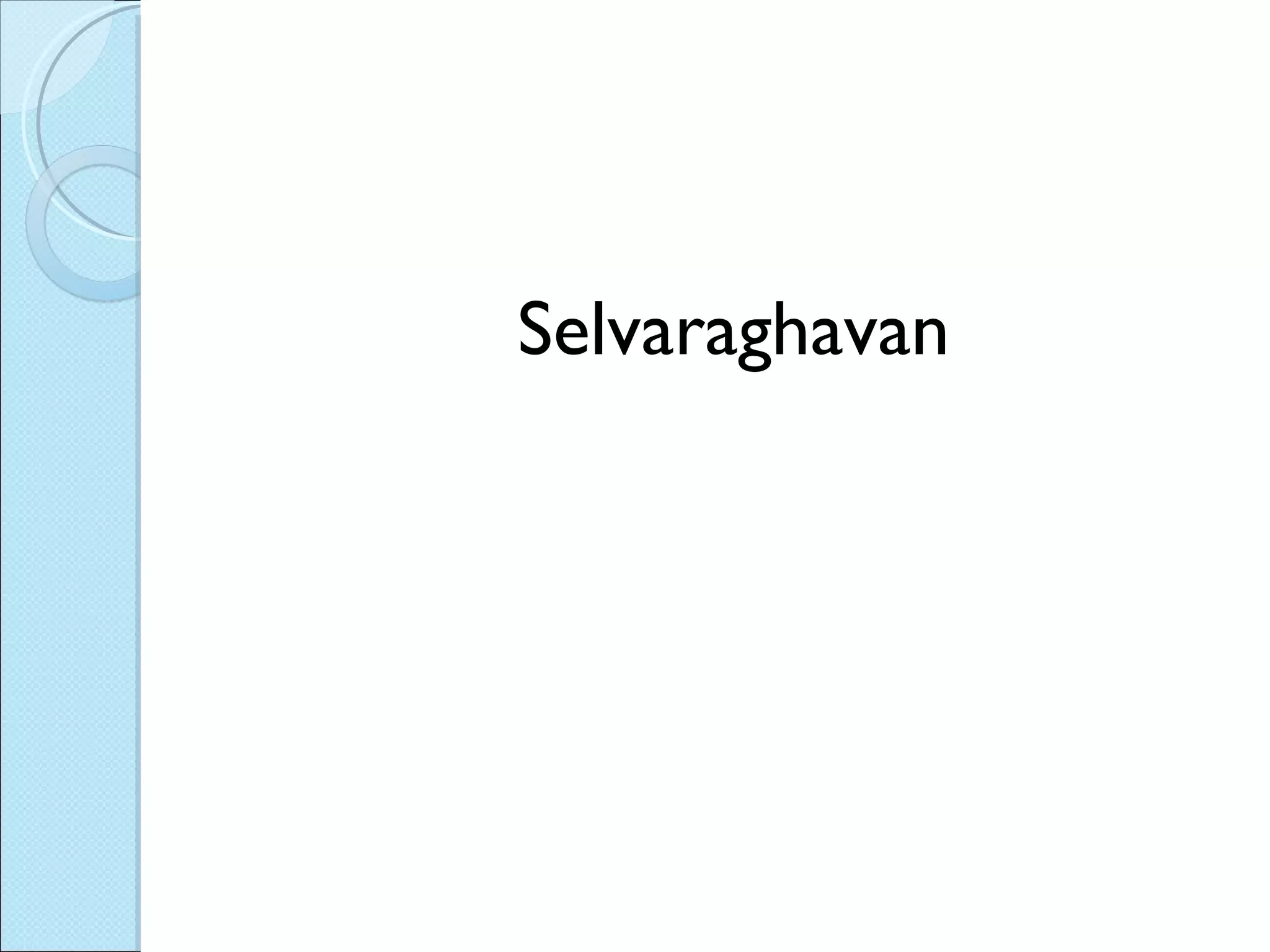 Selvaraghavan 