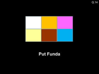 Q.14 Put Funda 