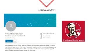 Colonel Sanders
 