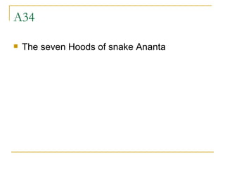 A34 The seven Hoods of snake Ananta 