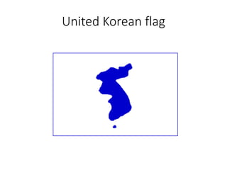United Korean flag
 