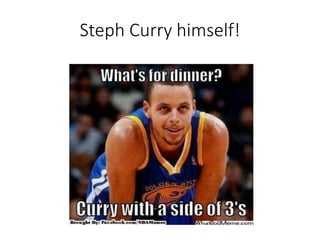 Steph Curry himself!
 