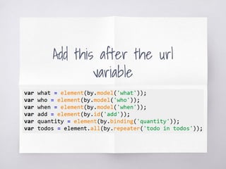Add this after the url
variable
 