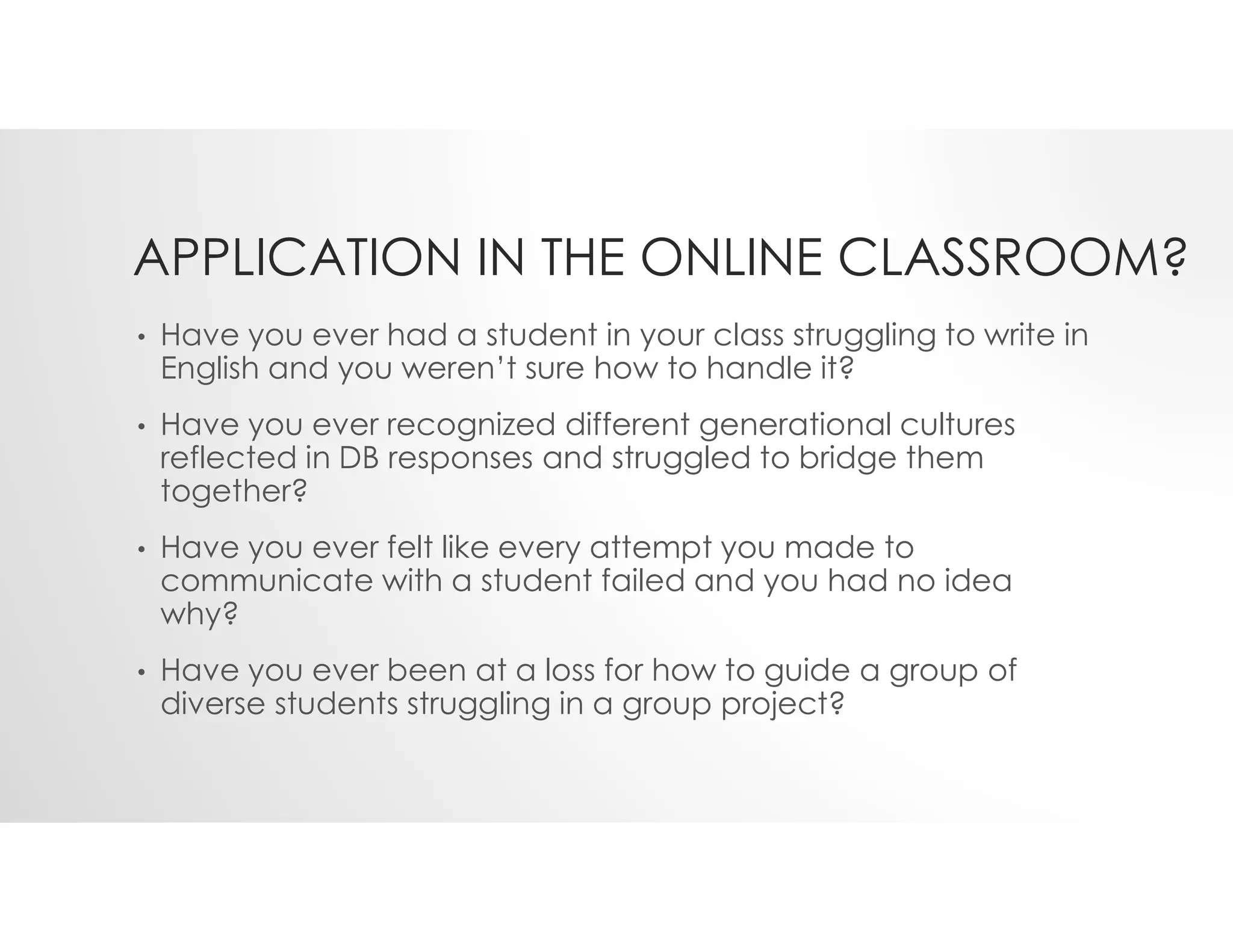 CQ in the online classroom | PDF | Educational Assessment | Education