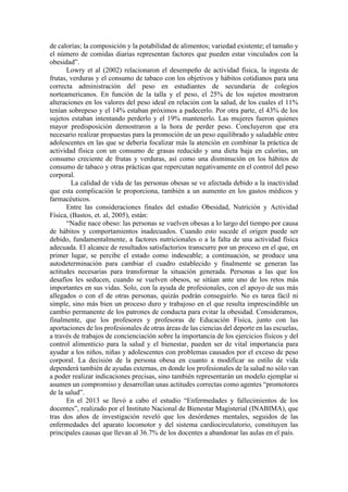 Nutrición y Calidad de Vida de los Docentes en República Dominicana | PDF