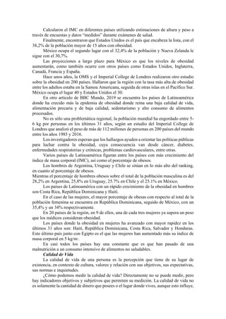 Nutrición y Calidad de Vida de los Docentes en República Dominicana | PDF