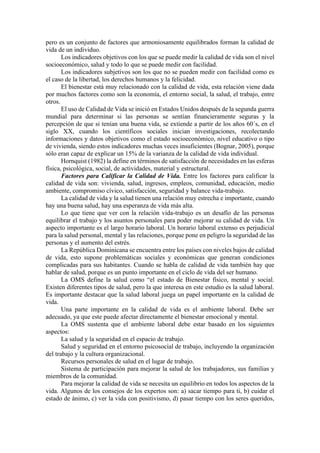 Nutrición y Calidad de Vida de los Docentes en República Dominicana | PDF