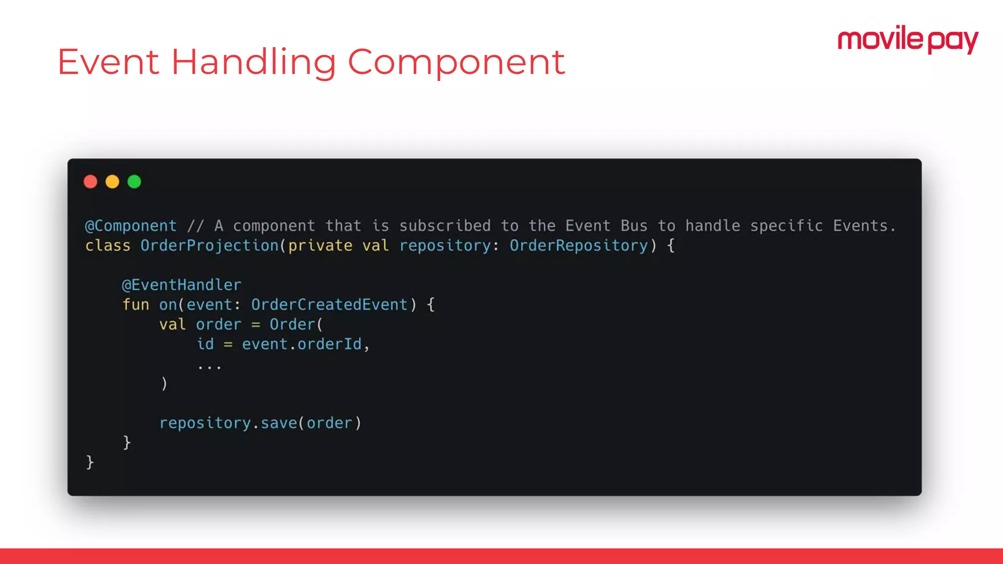 CQRS and Event Sourcing with Axon Framework | PPT