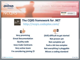 CQRS and Event Sourcing, An Alternative Architecture for DDD | PPTX