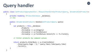 CQRS in 4 steps | PPTX