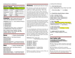C# quick ref (bruce 2016) | PDF