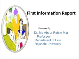 Comprehensive Guide to First Information Report (FIR) Procedures and ...