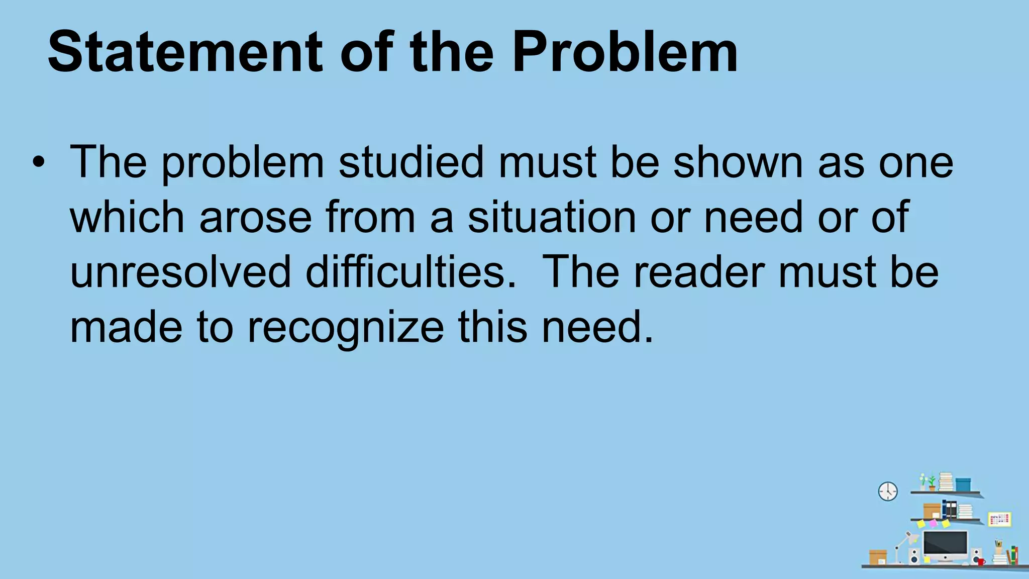 Chapter I - The Problem and Its Background