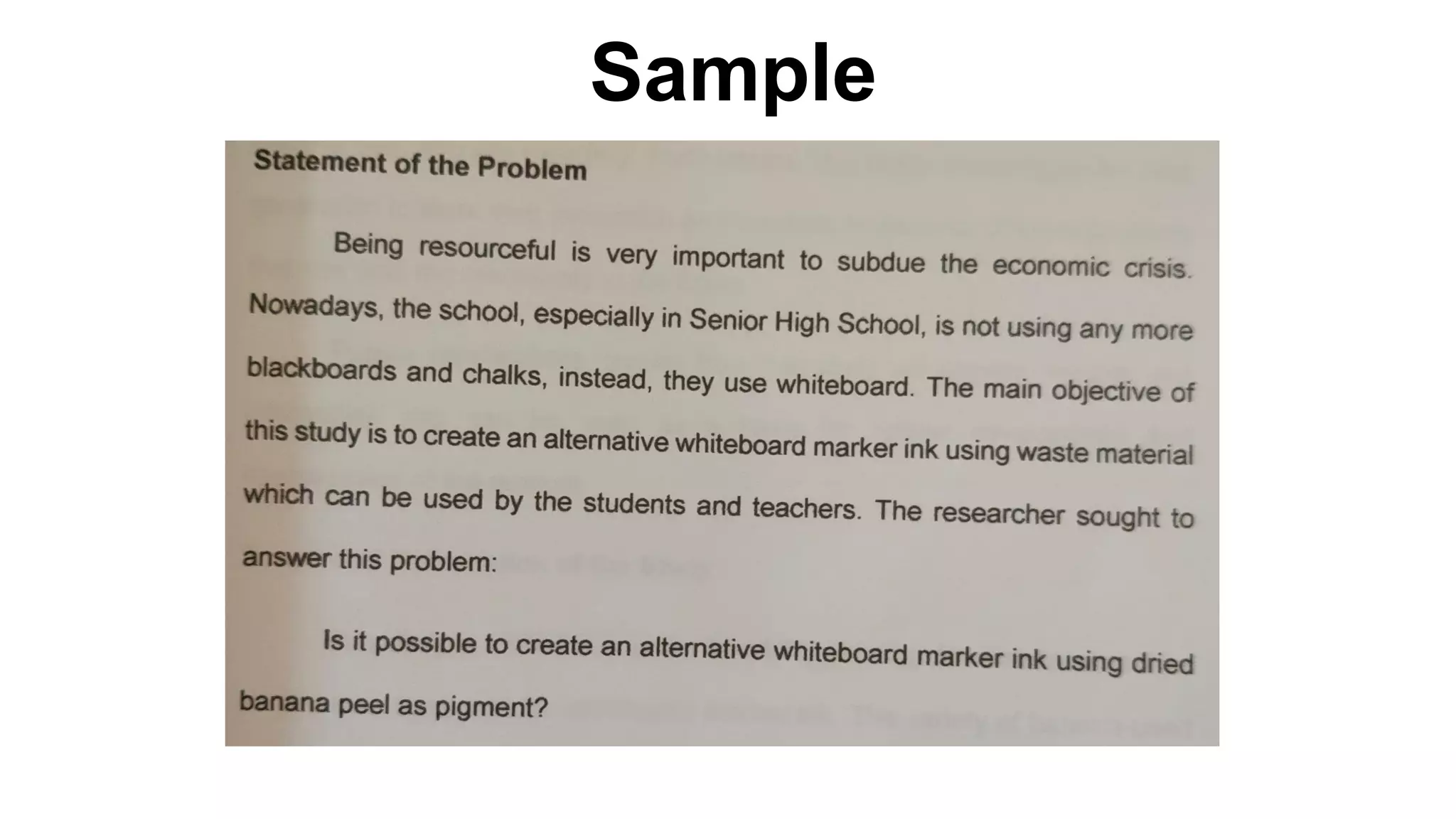 Chapter I - The Problem and Its Background