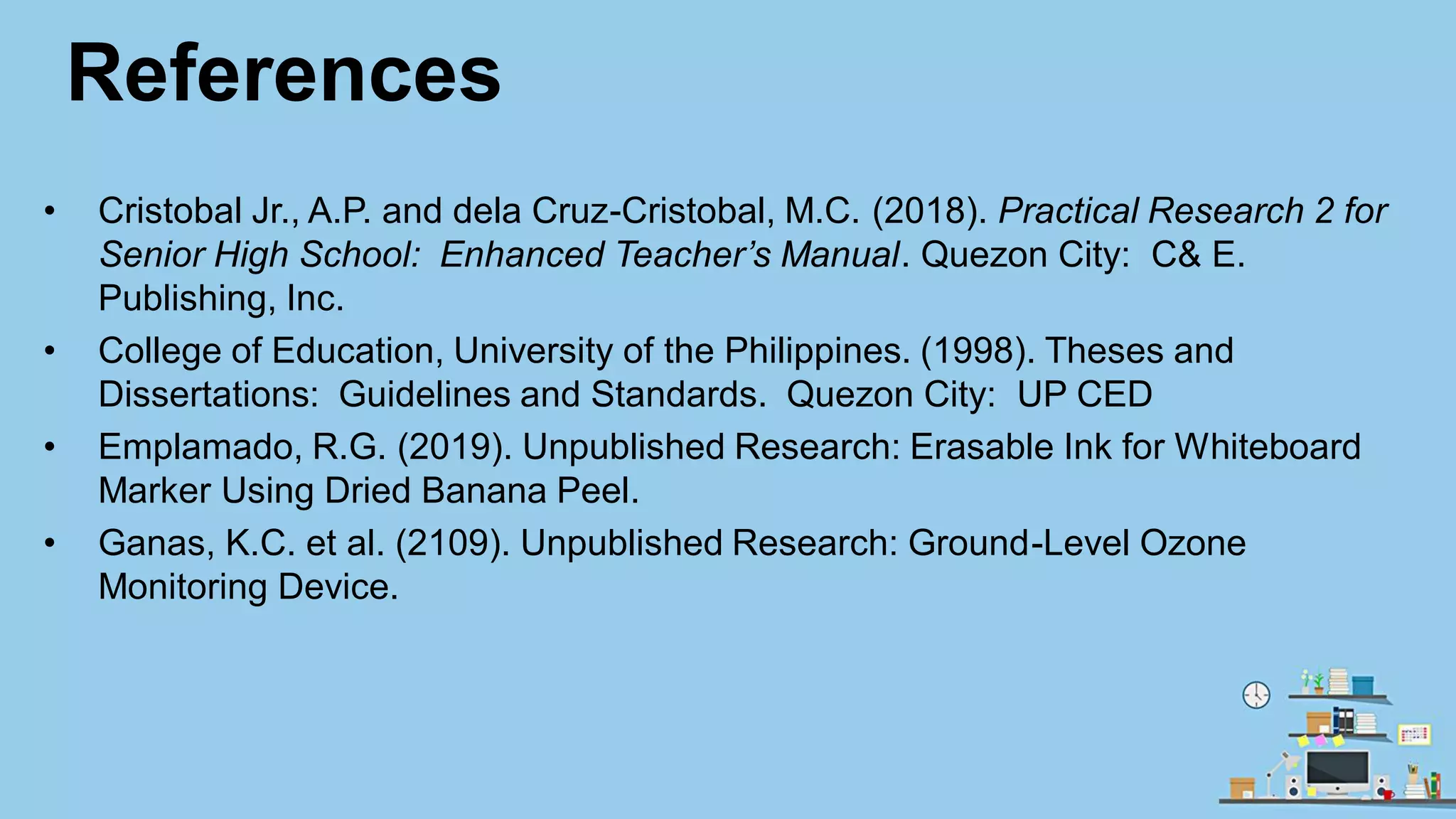 Chapter I - The Problem and Its Background