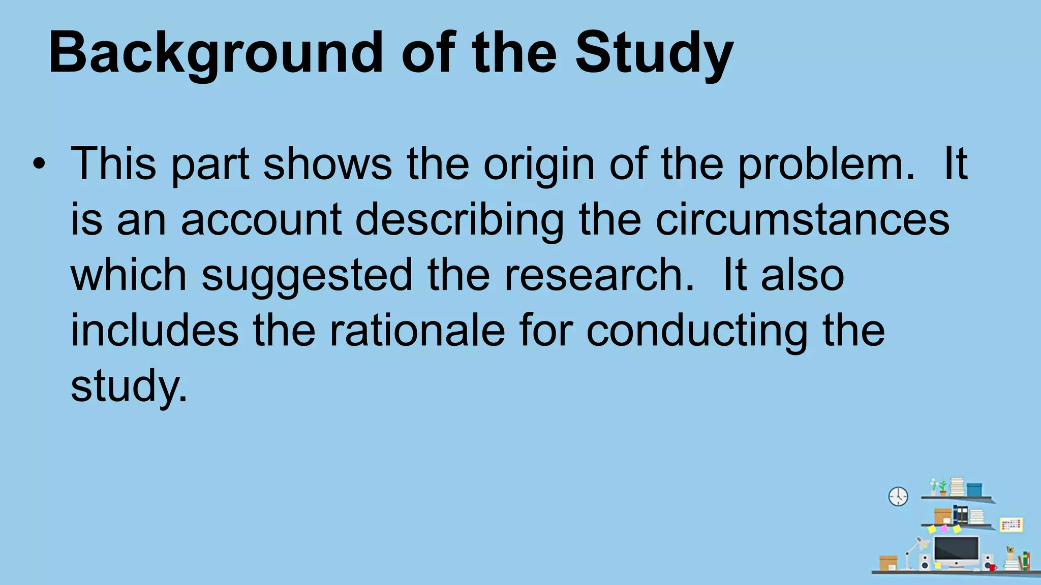Chapter I - The Problem and Its Background