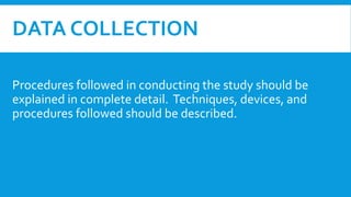 An Overview of Chapter 3 - Research Methodology | PDF
