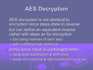 CR 05 - Advanced Encryption Standard.ppt