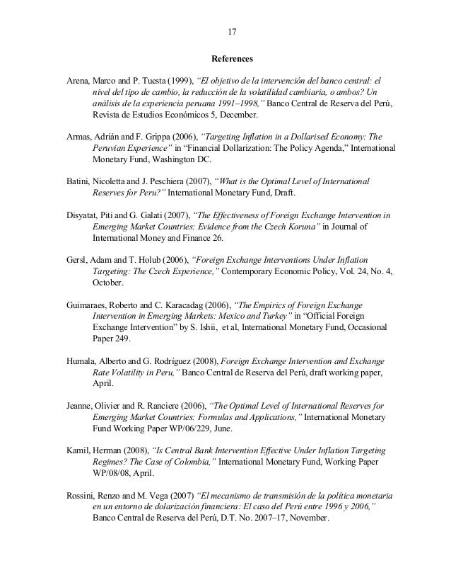 Imf Peru Select Issues - 