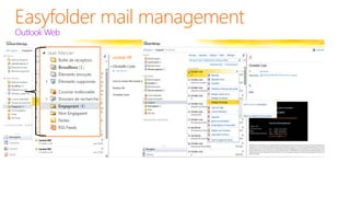 Easyfolder mail management
Outlook Web
 
