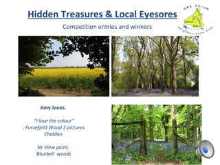 Urban & Rural Design, plus Heritage
Viewpoints (NP)
o
Conserving,
protecting,
enhancing
 