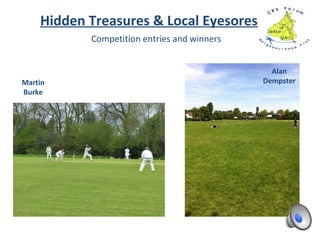 Urban & Rural Design, plus Heritage
Streetscape and
Public Realm (NP)
o
Shared Space,
parking,
gateways, key
buildings, rear of
buildings &
signage, lighting,
drainage, run off
and permeability
 