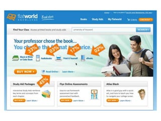 Free     OpenAlternate FormatsSoftcover PrintThe Flatworld ModelGet AdoptionsMake MoneyGrow ValueOpen               TextbooksSocial              LearningAffordable ChoicesTop AuthorsAudioSelf-PrintAuthorsKindle/Sony (coming)