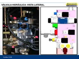 Curitiba, 01/09
VÁLVULA HIDRÁULICA -VISTA LATERAL.
 