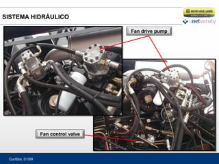 Curitiba, 01/09
Fan drive pump
Fan control valve
SISTEMA HIDRÁULICO
 