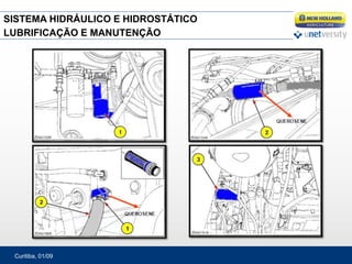 Curitiba, 01/09
LUBRIFICAÇÃO E MANUTENÇÃO
SISTEMA HIDRÁULICO E HIDROSTÁTICO
 