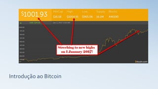 Introdução ao Bitcoin
 