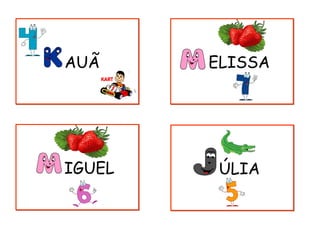 AUÃAUÃ ELISSAELISSA
IGUELIGUEL ÚLIAÚLIA
 