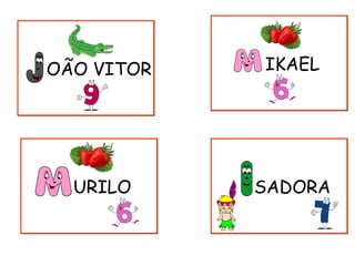 OÃO VITOROÃO VITOR IKAELIKAEL
URILOURILO SADORASADORA
 