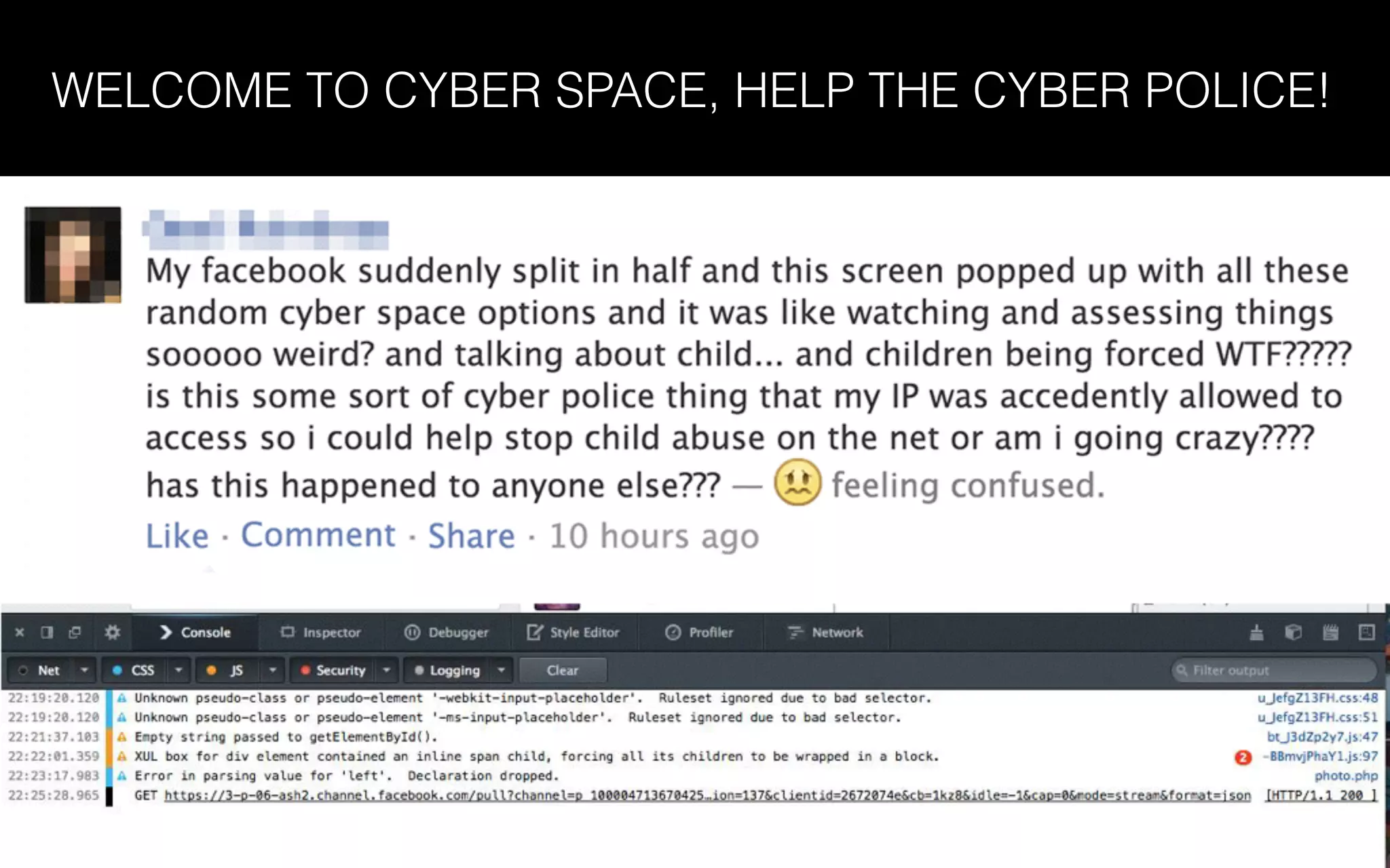 Open sesame!WELCOME TO CYBER SPACE, HELP THE CYBER POLICE!
 