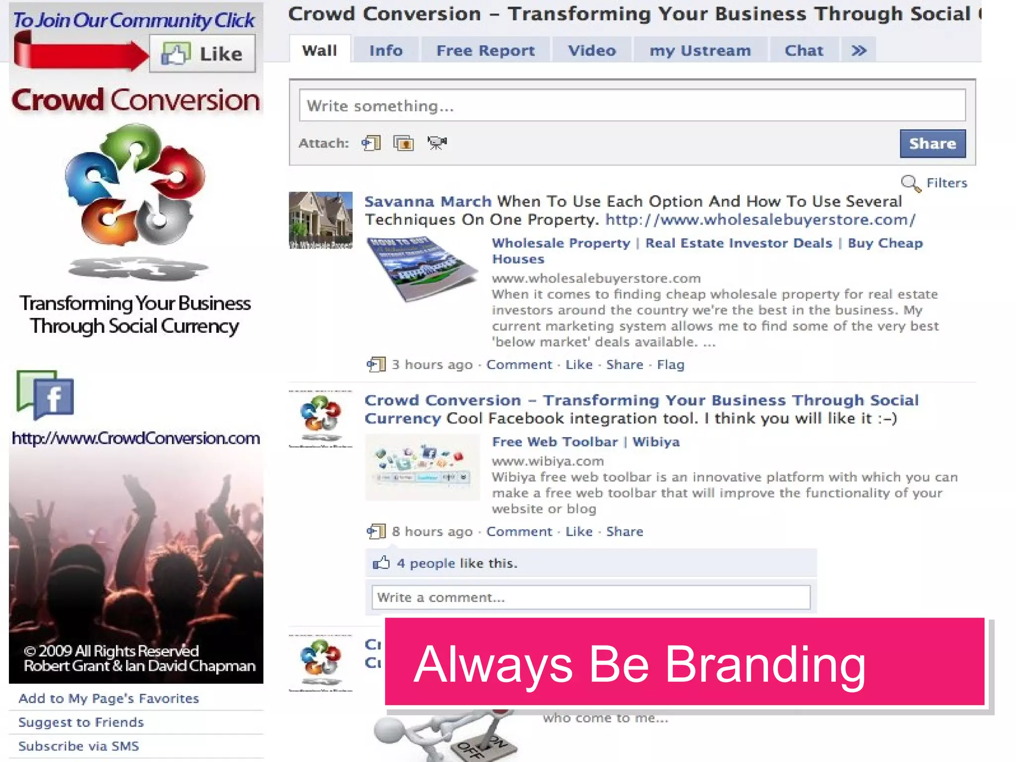 SOCIAL MEDIA TACTIC
Always Be BrandingAlways Be Branding
 