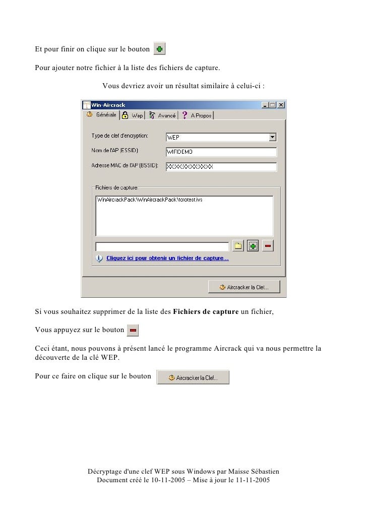 Crack Clef Wep Sous Windows