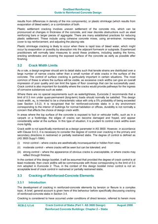 Crack control of slabs design booklet | PDF