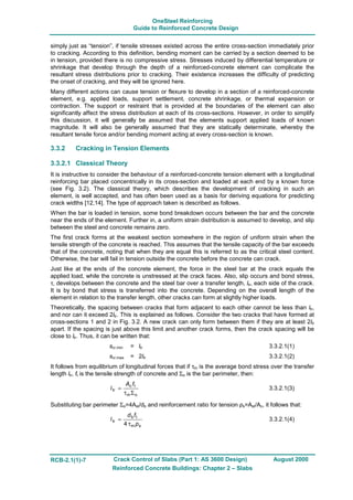 Crack Control Crack control of slabs design booklet | PDF