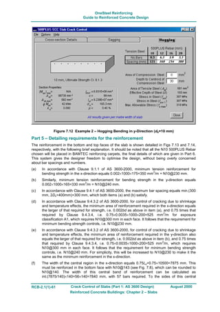 Crack Control Crack control of slabs design booklet | PDF