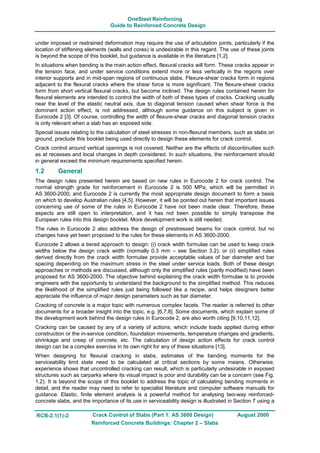 Crack control of slabs design booklet | PDF