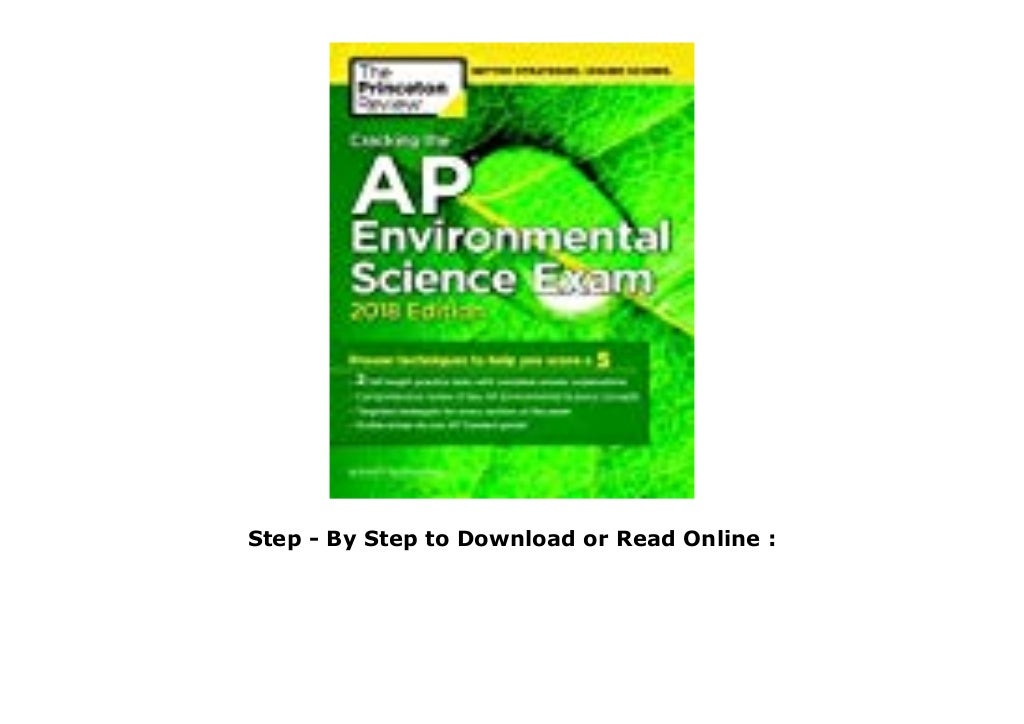 Ebook Cracking the AP Environmental Science Exam, 2018 Edition Proven
