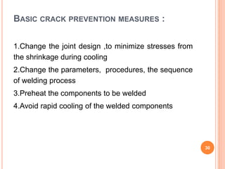 Cracking phenomena in welding | PPTX