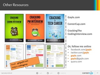 Cracking the Algorithm & Coding Interview | PPTX