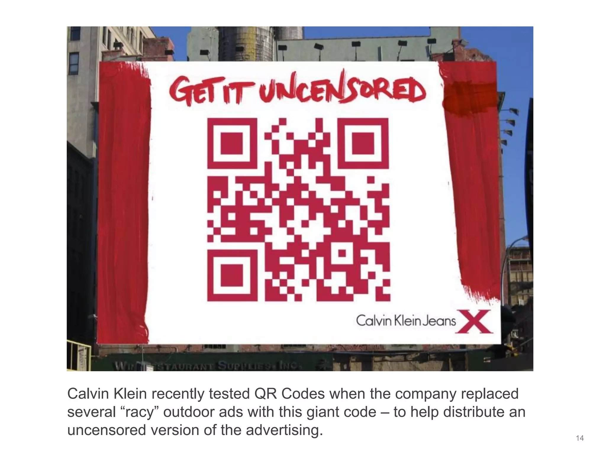 It’s common for QR Codes to deliver richer marketing or product information, but some instead encode customer information. For example, Continental (pictured) and other airlines continue to experiment with QR Codes to expedite the on-boarding process.